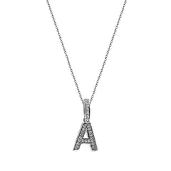 Steel Letter Necklace