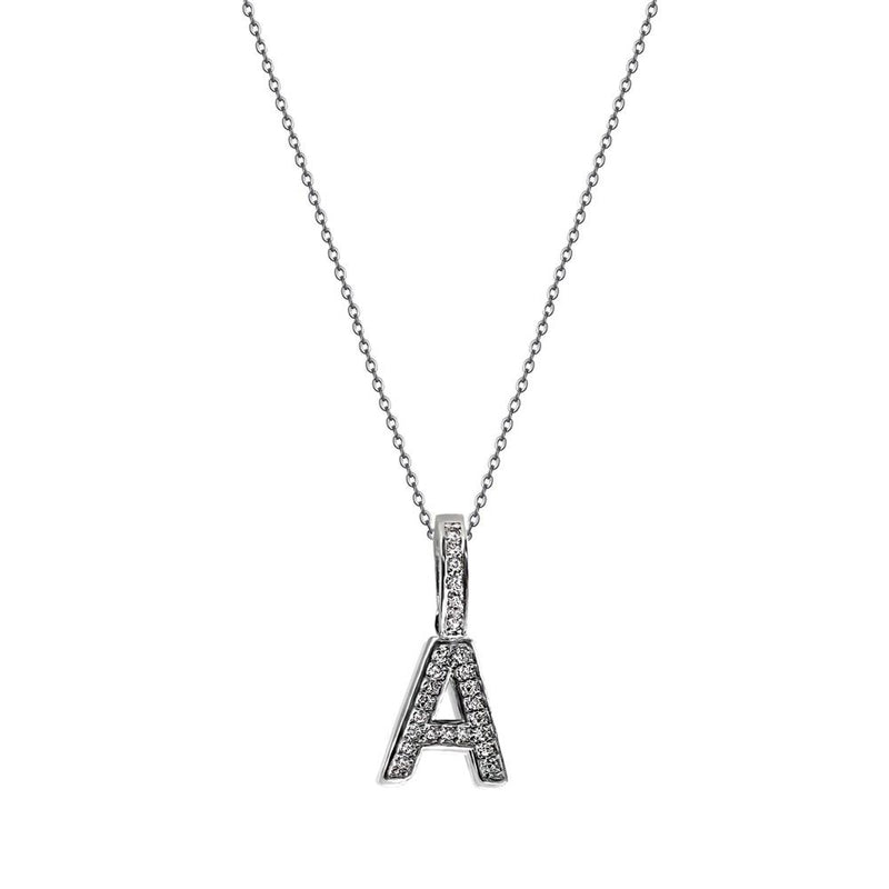 Steel Letter Necklace
