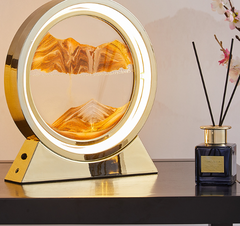 Moving Sea Sand Art Hourglass Night Light