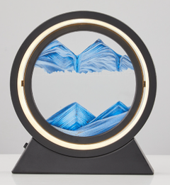 Moving Sea Sand Art Hourglass Night Light