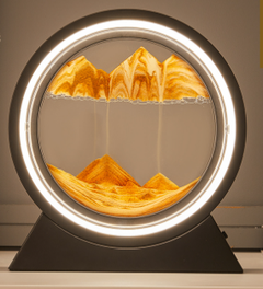 Moving Sea Sand Art Hourglass Night Light