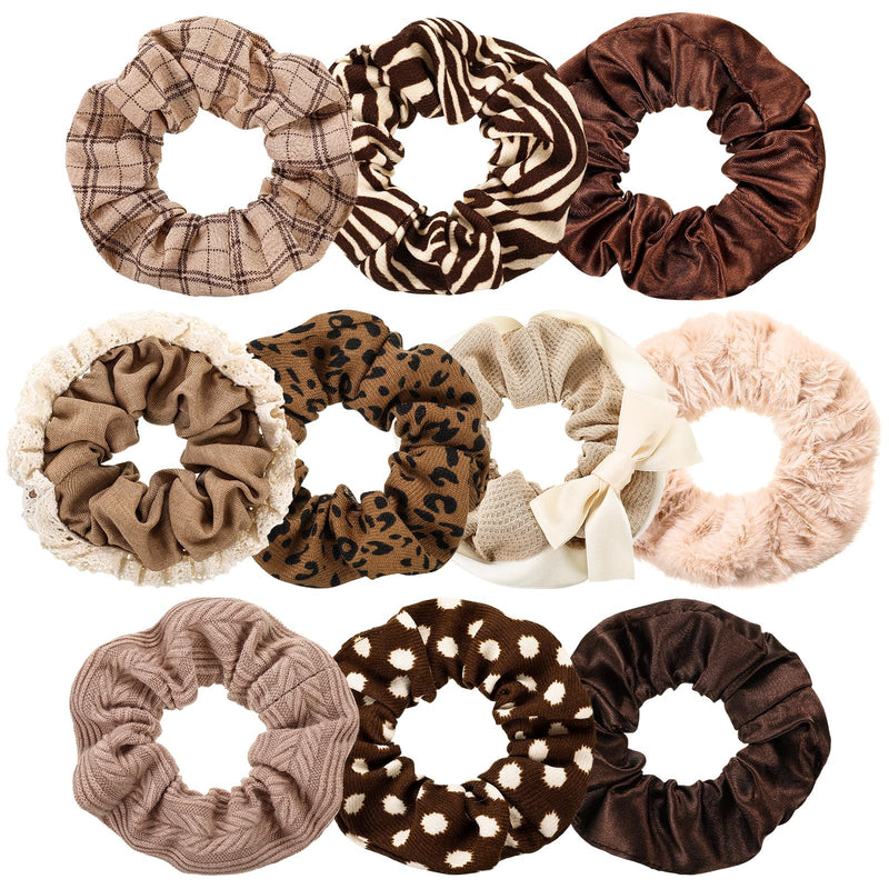 Satin Silk Hair Scrunchies