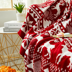 Knitted Throw Blanket