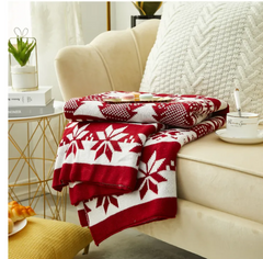 Knitted Throw Blanket