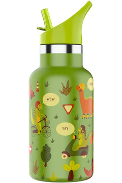 Kids Water Bottle Stainless Steel with Straw