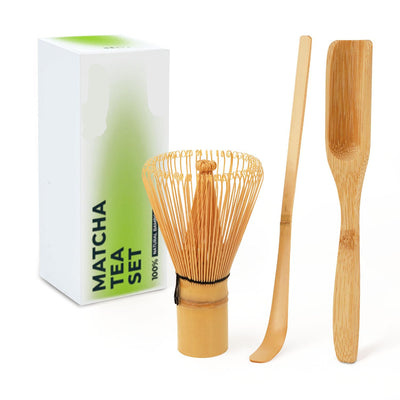 Bamboo Matcha Whisk Set